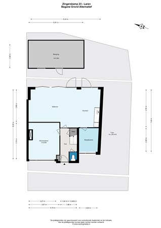 Floor plan - Zingerskamp 23, 1251 PJ Laren Nh 